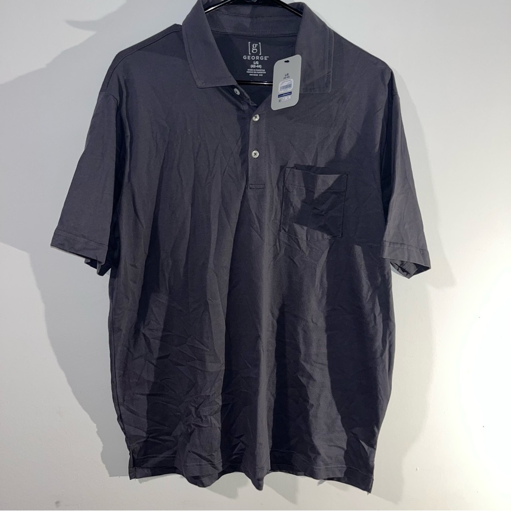 George Size LG Polo Shirt Classic Short Sleeve